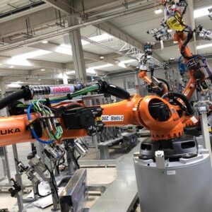 Roboterarm im Einsatz